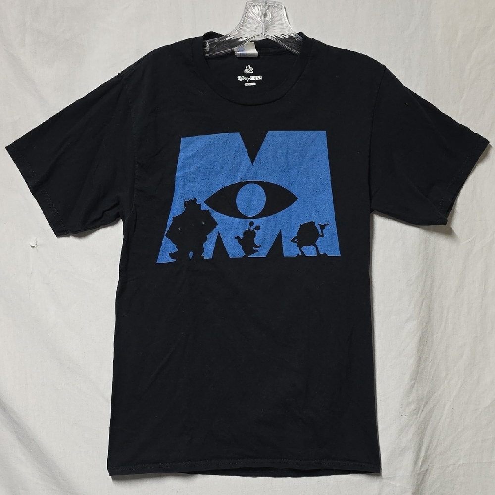 Men's DISNEY PIXAR  Black Graphic T-Shirt SMALL